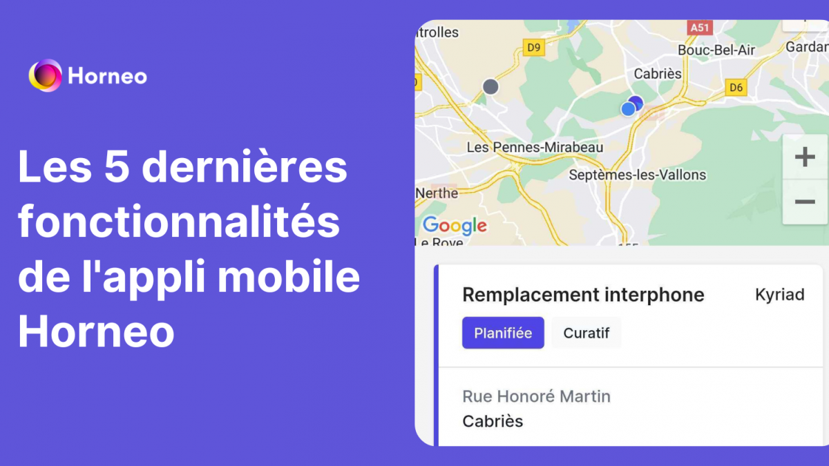 5 nouveautés essentielles dans l'appli mobile Horneo