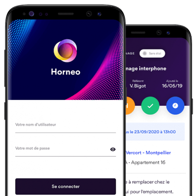 Application mobile horneo technicien
