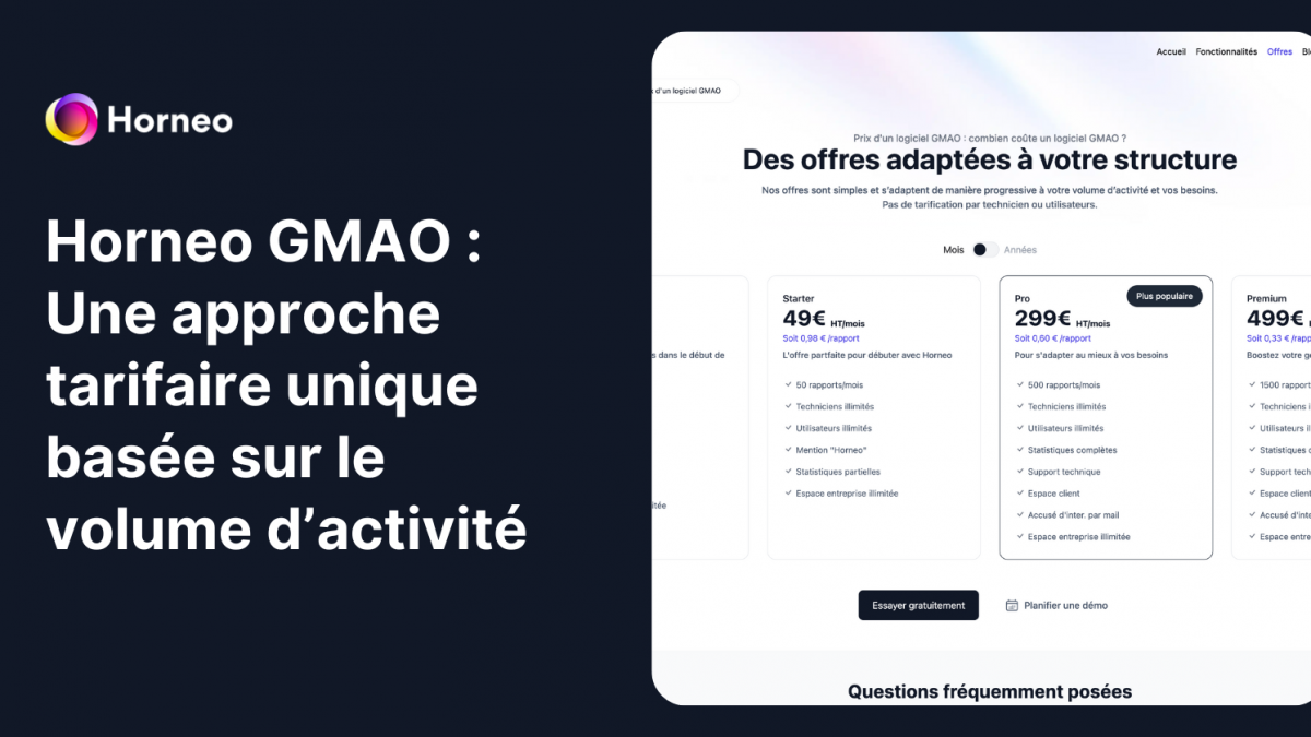 Une approche tarifaire unique basée sur le volume d’activité