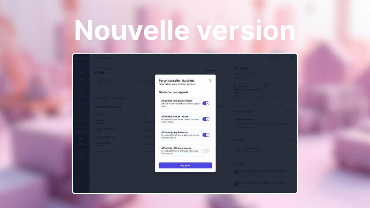 Nouvelles améliorations de l'application Horneo