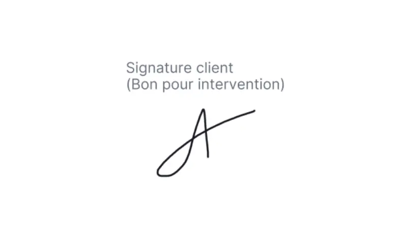 Signature electronique